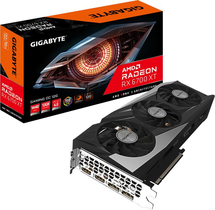 Immagine prodotto Gigabyte Radeon RX 6700 XT Gaming OC 12G (12 GB)
