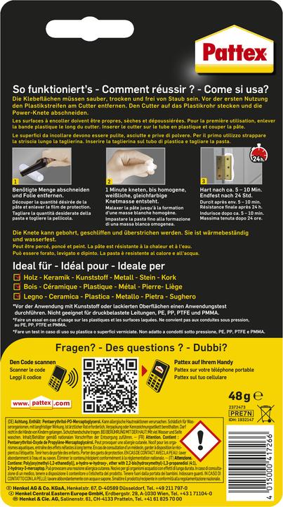 Image du produit Pattex réparation express (48 g)