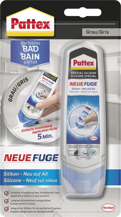 Image du produit Pattex Perfect Bath New Joint Grey (Gris)