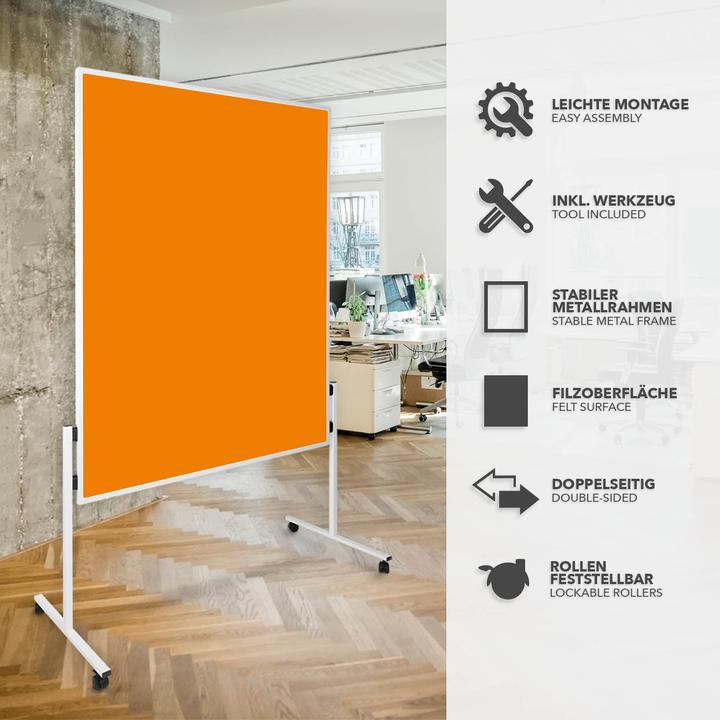 Produktbild Office Marshal Filz-Moderationstafeln (120 x 150 cm)