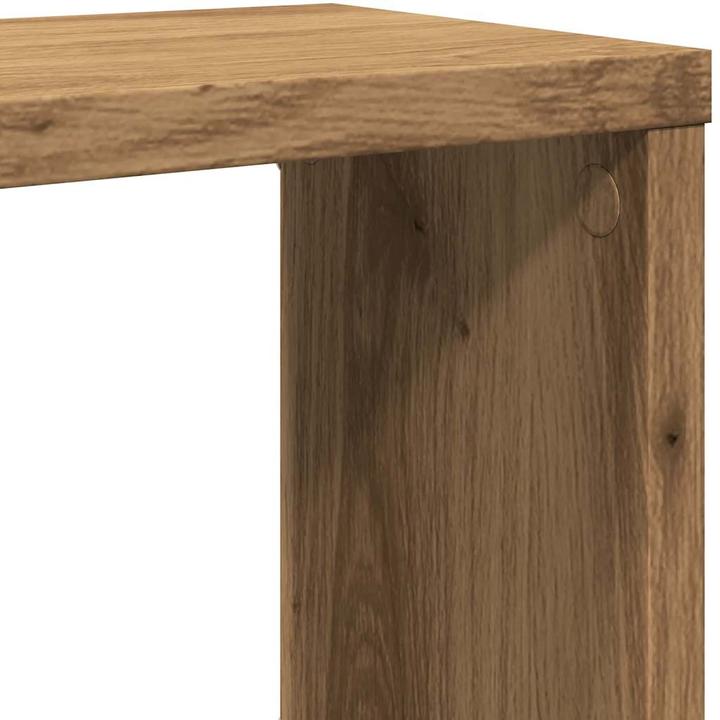 Produktbild VidaXL Wandregal Hängeregal Regalwürfel Cube Lounge CD Regal 4Stk. Artisan-Eiche (60 x 15 x 23 cm)