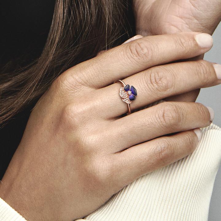 Image du produit Pandora Bague pensée violette (52)
