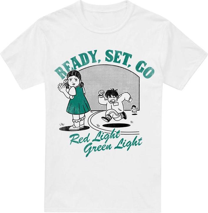 Image du produit Squid Game - T-shirt RED LIGHT GREEN LIGHT - Homme (4XL)