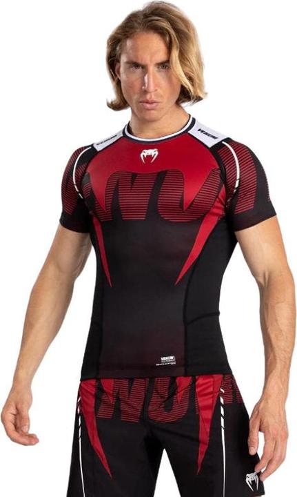 Image du produit Venum Rashguard à manches courtes Adrenaline Rouge (XL)