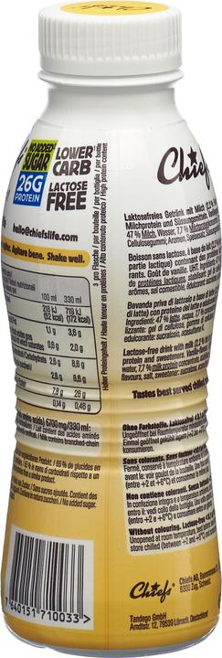 Actual product image Chiefs Milk Protein (Vanilla, 8 x)