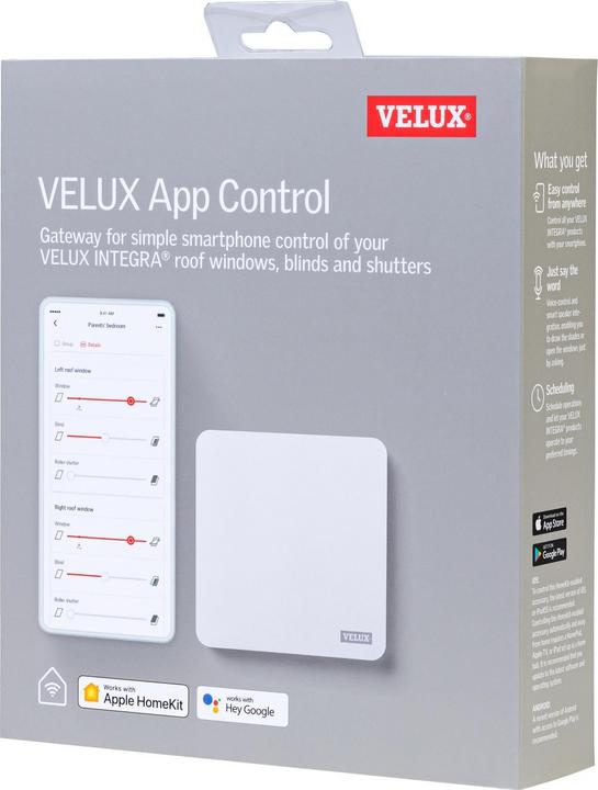 Actual product image Velux App Control