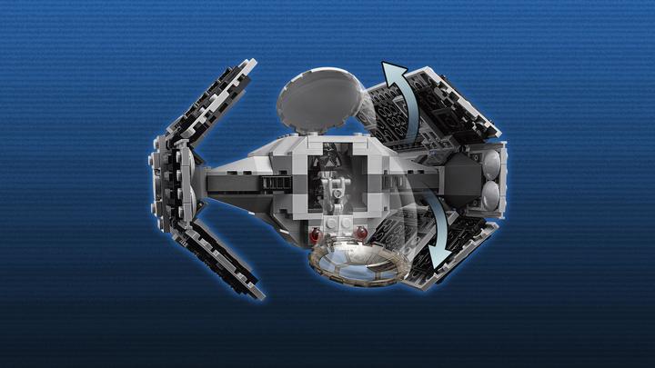Image du produit LEGO Star Wars TIE Advanced de Vador contre A-Wing Starfigh (75150, LEGO Star Wars)