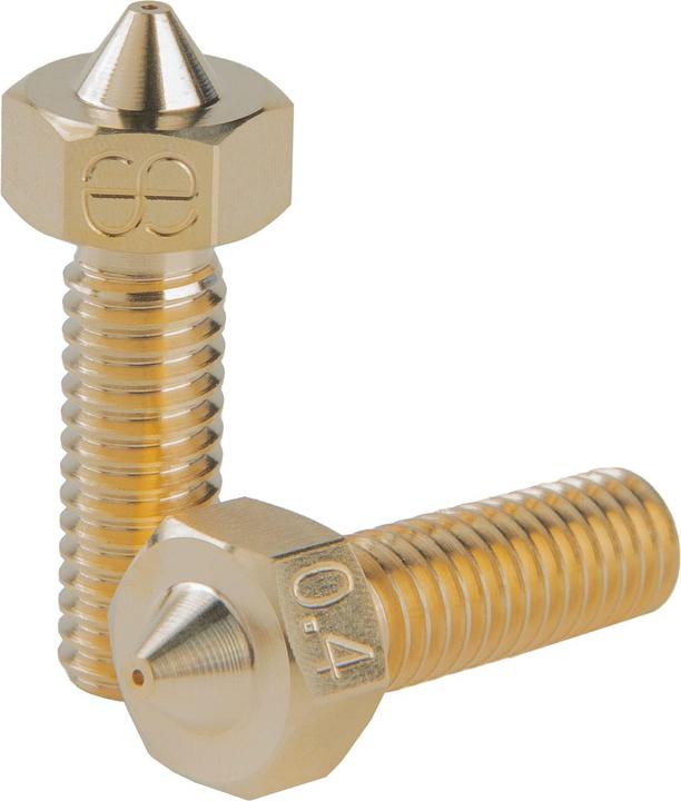 Actual product image Dropeffect XG M4 Threaded Brass Nozzle 0.4/1.75mm