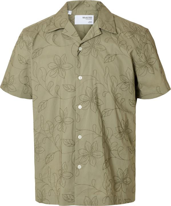 Selected Homme 100% Baumwoll Kurzarmhemd