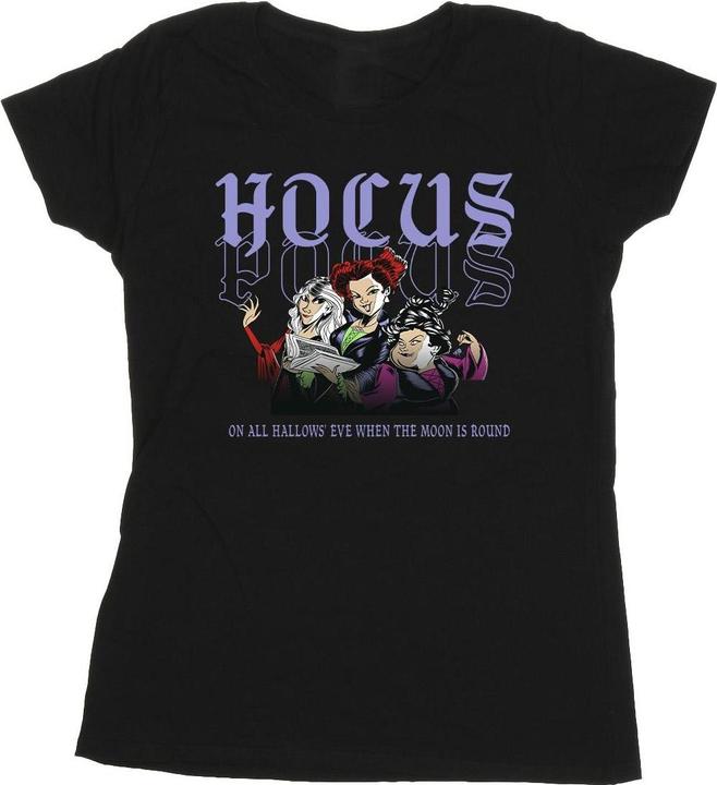 Immagine prodotto Disney Hocus Pocus Hallows Eve Maglietta Donna (S)