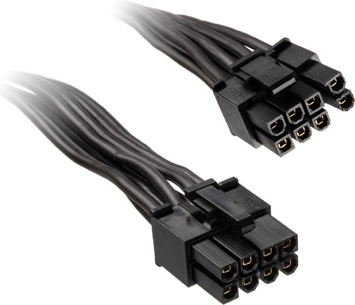 Produktbild Silverstone 8 Pin PCIe zu 6+2 Pin PCIe Kabel 350mm