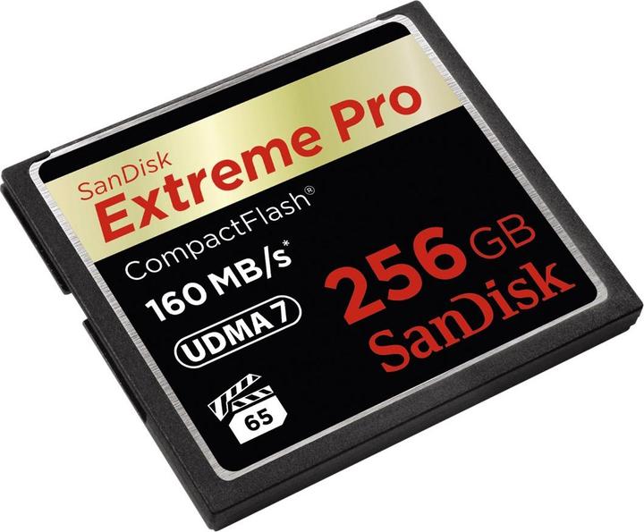 Image du produit SanDisk Extreme Pro Compact Flash (256 Go, CF)