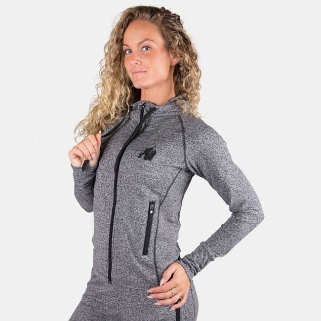 Produktbild Gorilla Wear Shawnee Zipped Hoodie Mixed Grey (XS)