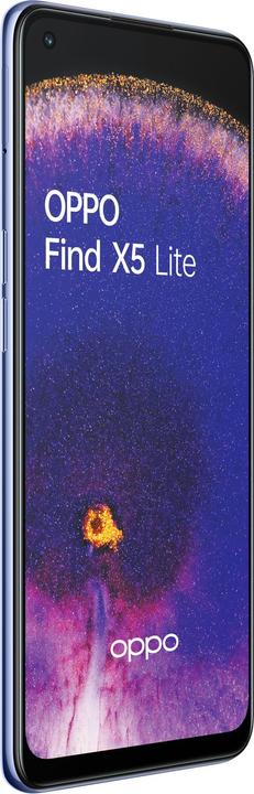 Image du produit OPPO Find X5 Lite (256 Go, Startrails Blue, 6.43", Double SIM, 64 Mpx, 5G)