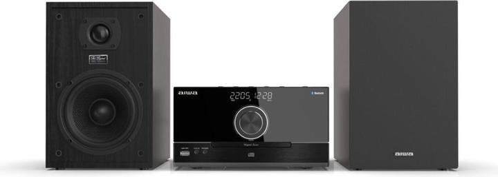 Actual product image Aiwa MSBTU-600 mikrojärjestelmä, musta (Bluetooth, CD player, 1x 50 W)