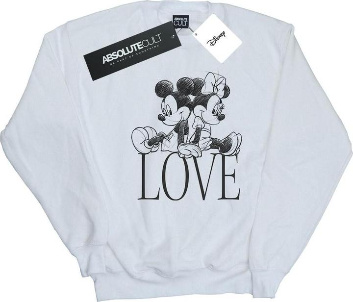 Actual product image Disney Mens Mickey And Minnie Mouse Love Sweatshirt (XL)