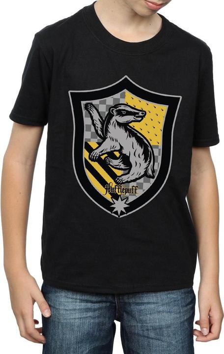 Produktbild Hufflepuff Crest Flat TShirt Jungen (140, 146)