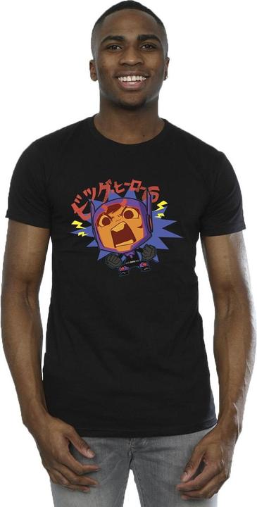 Produktbild Disney Big Hero 6 Baymax Hiro Angry Manga TShirt (3XL)