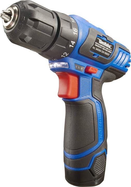 Produktbild Westfalia Akku-Bohrschrauber Set 12 Volt - 43-teilig