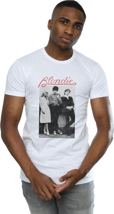 Actual product image Blondie Mens Distressed Band T-Shirt (XXL)