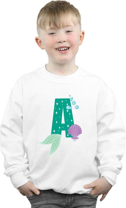 Image du produit Disney - Sweat ALPHABET A IS FOR ARIEL - Garçon (128)