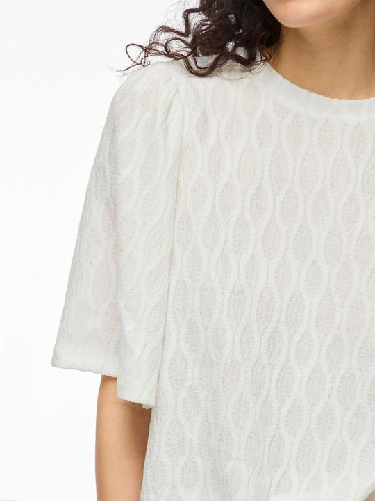 Image du produit Vila VIASHINA Rundhals Oberteil mit kurzen Ärmeln (XL)