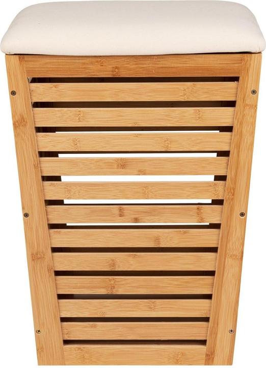 Actual product image Wenko Laundry Chest with Seat Cushion (55 l)