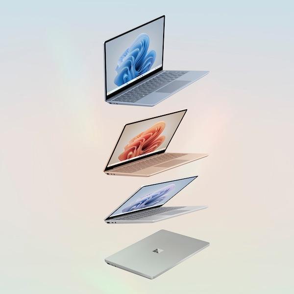 Actual product image Microsoft Surface Laptop Go 3 (12.40", Intel Core i5-1235U, 16 GB, 256 GB, DE)