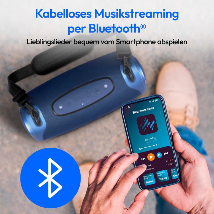 Image du produit Medion LIFE® P61762 Enceinte portable Bluetooth (47 h)
