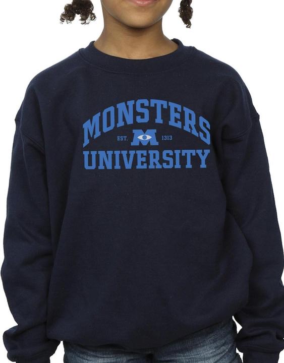 Produktbild Disney Monsters University Logo Sweatshirt Mädchen (140, 146)