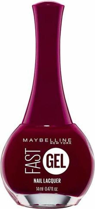 Image du produit Maybelline New York Vernis à ongles Fast Gel (13 Possédée Plum, Vernis à ongles effet gel)