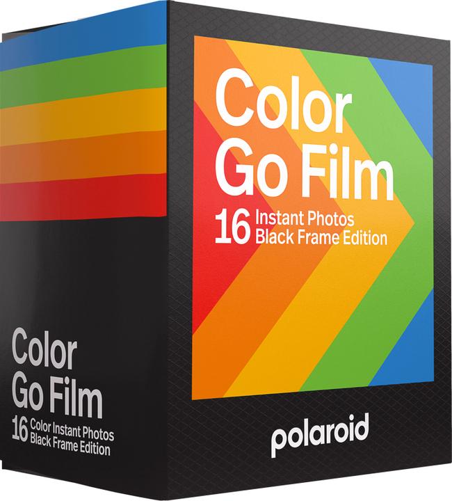 Actual product image Polaroid Color Film Go Black Frame Edition Double Pack (Polaroid Go)