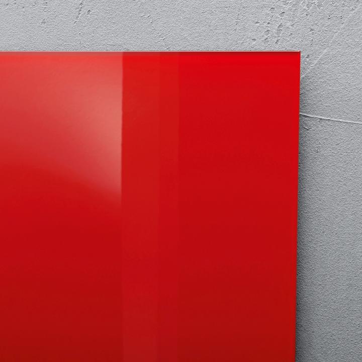 Immagine prodotto Sigel Lavagna bianca in vetro 120x90cm rossa magnetica Artverum