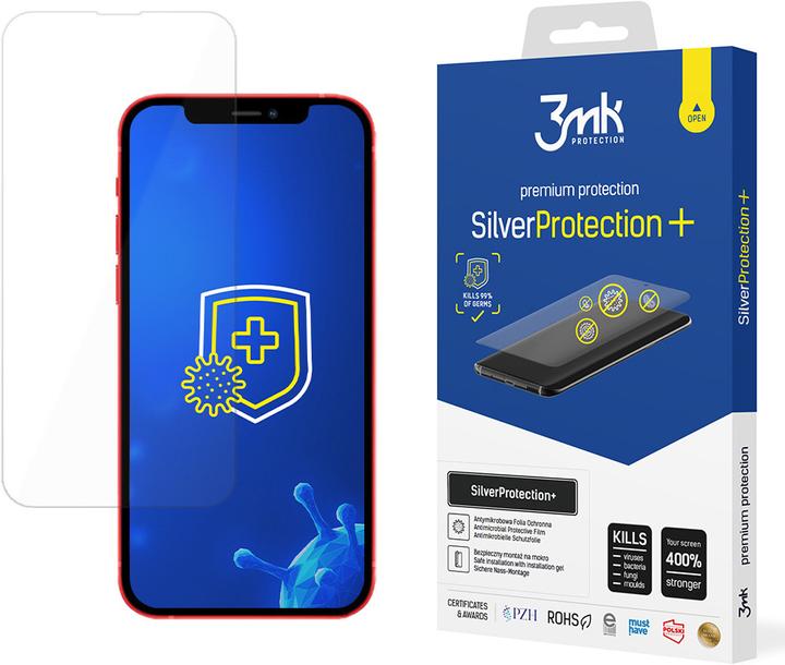Actual product image 3MK protective film Silver Protection+ for iPhone 12 / 12 Pro (1 Piece, Apple iPhone 12, Realme 12 Pro+)