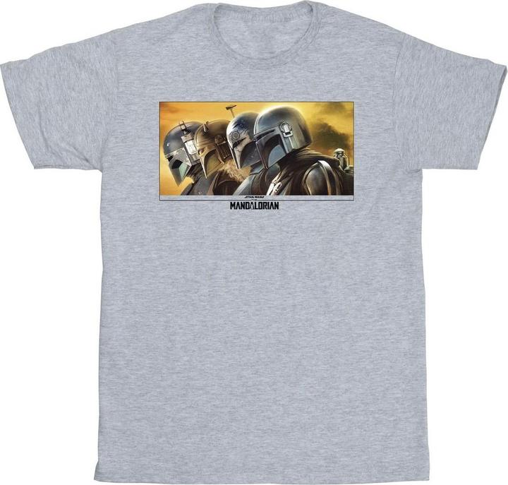 Image du produit Star Wars - T-shirt THE MANDALORIAN PAINTED GROUP - Homme (M)