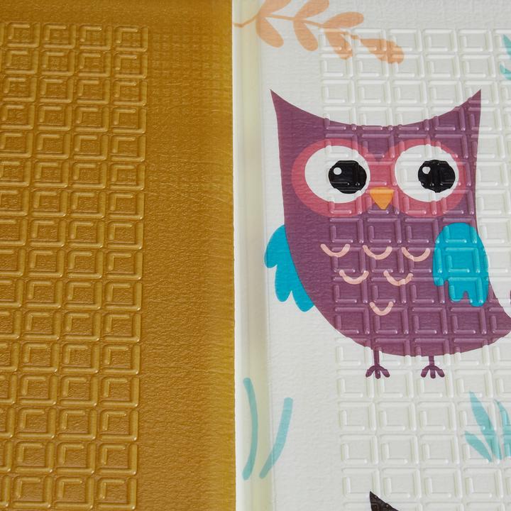 Produktbild Relaxdays Faltbare Kindermatte mit Waldtieren (195 x 150 x 1 cm)