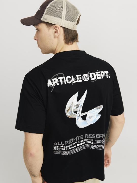 Actual product image Jack & Jones Jcodynamic Dust Tee Ss Crew Neck Ln (M)