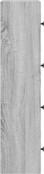 Productafbeelding VidaXL Boekenkast Grijs Sonoma 40x24x102 cm Boekenkast op houtbasis