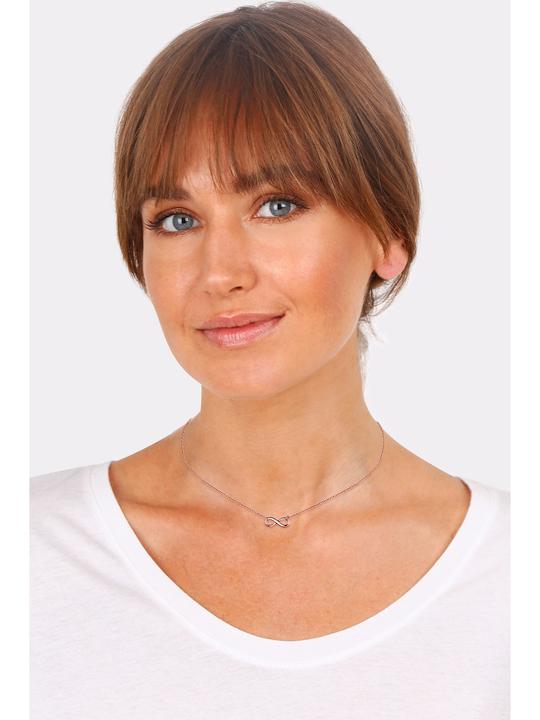 Actual product image Elli Necklace Choker Infinity Symbol Infinity 925 Silver (925 silver, 38 cm)