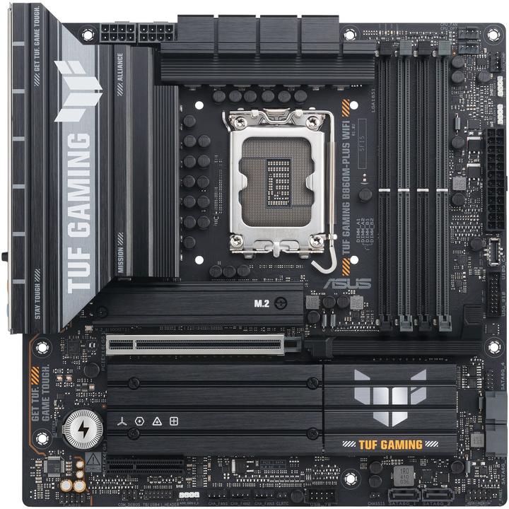 Actual product image ASUS TUF GAMING B860M-PLUS WIFI (LGA 1851, Intel B860, mATX)