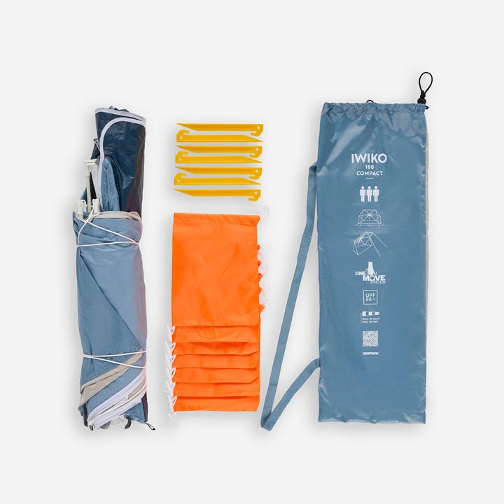 Produktbild Radbug IWIKO 180 (Strandzelt + Strandmuschel, 1.55 kg)