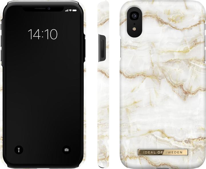 Image du produit iDeal Of Sweden Couverture rigide Designer Golden Pearl Marble (Apple iPhone XR)