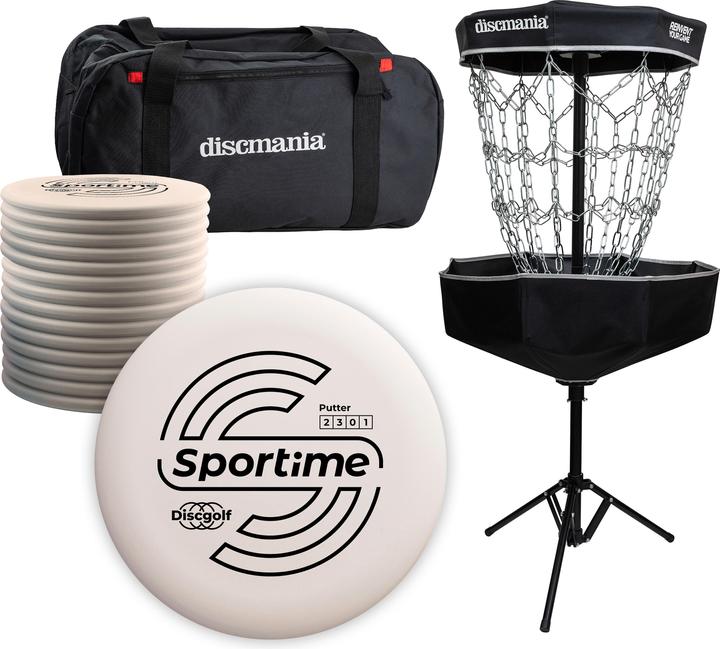 Immagine prodotto Sportime Set da disc golf Take Off Kids con cesto per disc golf