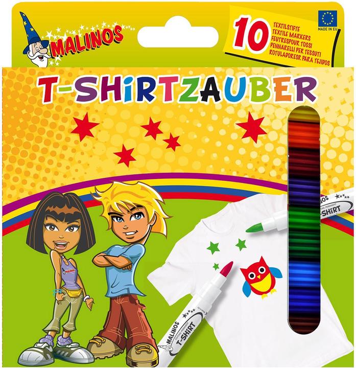 Produktbild Malinos Textilstifte (Mehrfarbig, 10 x)