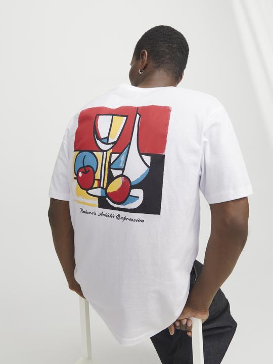 Produktbild Jack & Jones Gedruckt Rundhalsausschnitt T-shirt T-shirt (XS)