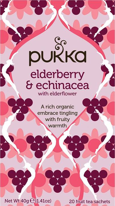 Image du produit Pukka Sureau et échinacée (40 g)