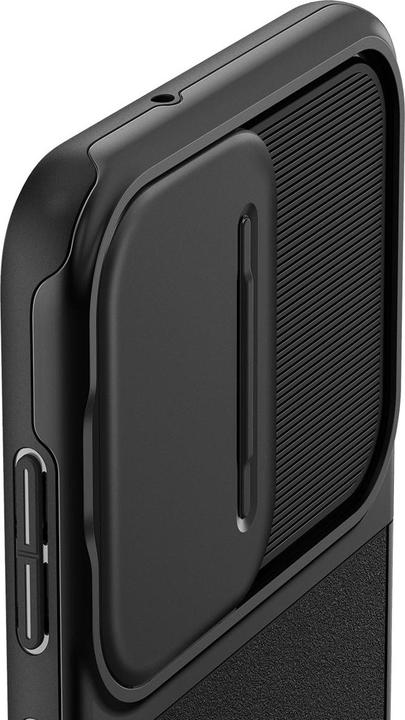 Actual product image Spigen Optik Armor Case for S911B Samsung Galaxy S23 - black (Samsung Galaxy S23)