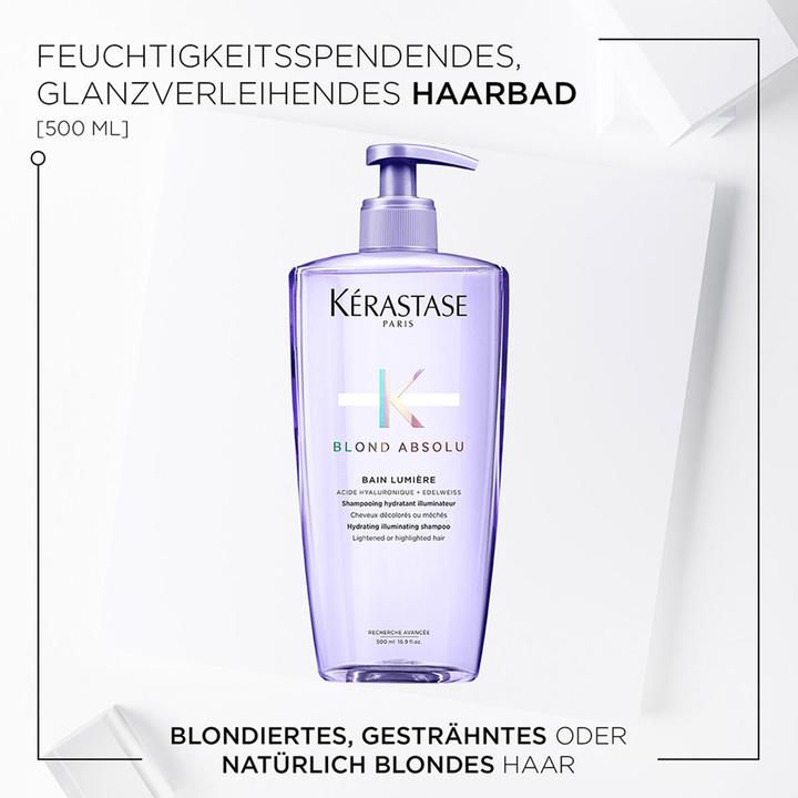 Produktbild Kérastase Blond Absolu Bain Lumière (500 ml, Flüssiges Shampoo)