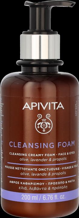 Image du produit Apivita Mousse nettoyante visage et yeux 200ml (Mousse, 200 ml)