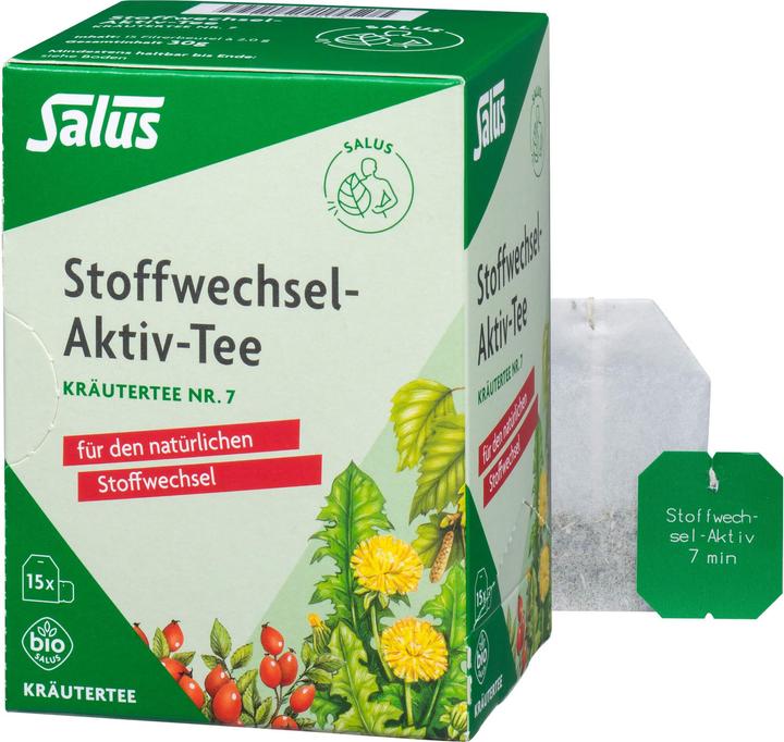 Produktbild Salus Stoffwechsel-Aktiv Tee Kräutertee Nr. 7, 15 St. Filterbeutel